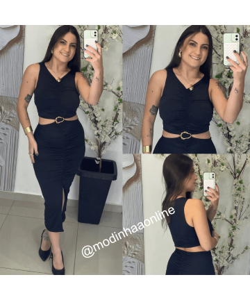 Vestido Magda Preto I